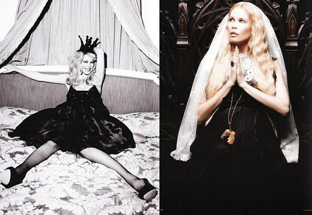 Ciężarna Schiffer na okładce Vogue'a!