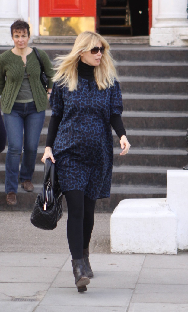 Claudia Schiffer 6 tygodni przed porodem!