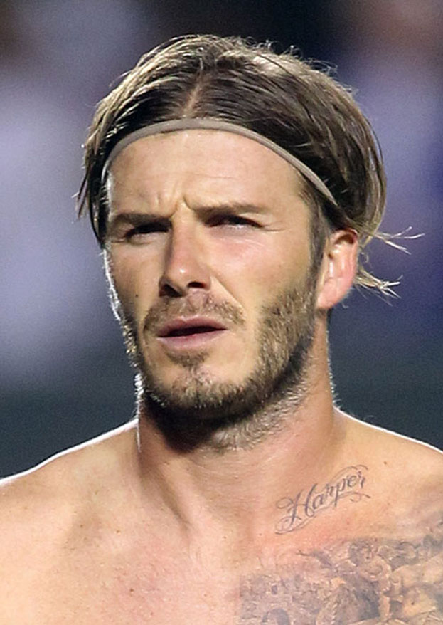 NOWE tatuaże Beckhama!